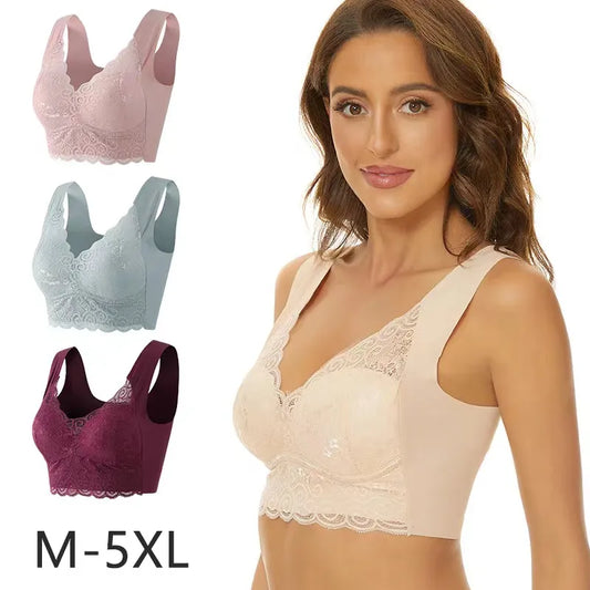 Soutien-gorge sans couture de grande taille pour femmes N5p