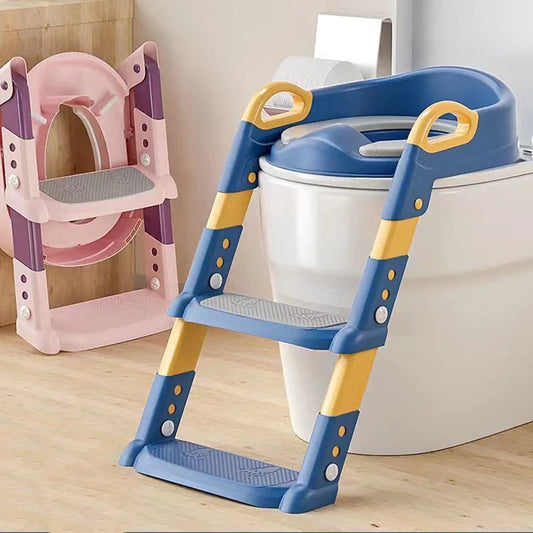 Tabouret pliable pour toilettes pour enfants en marche-pied, multifonctionnel pour l'apprentissage de la propreté des garçons et des filles.